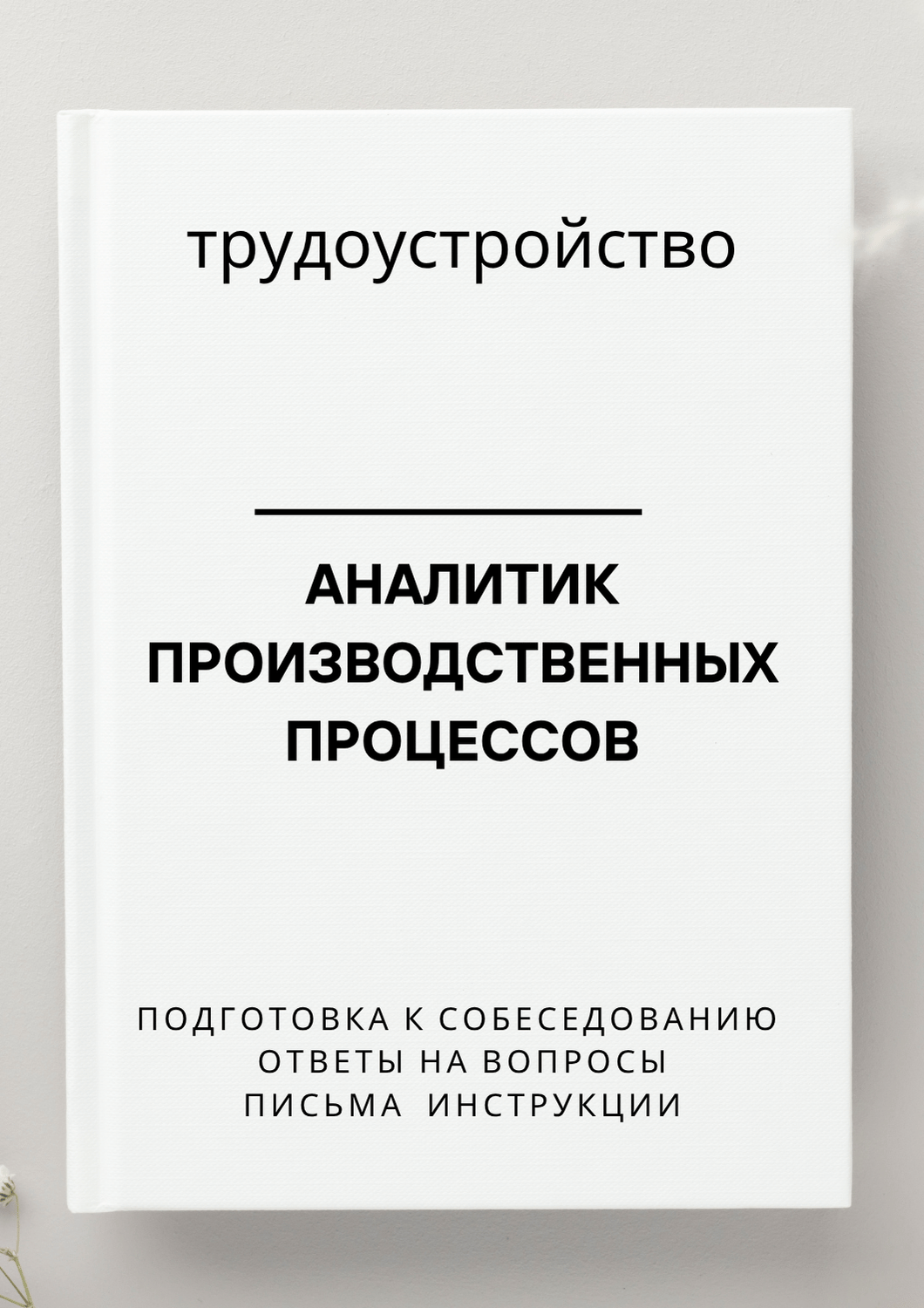 Аналитик производственных процессов