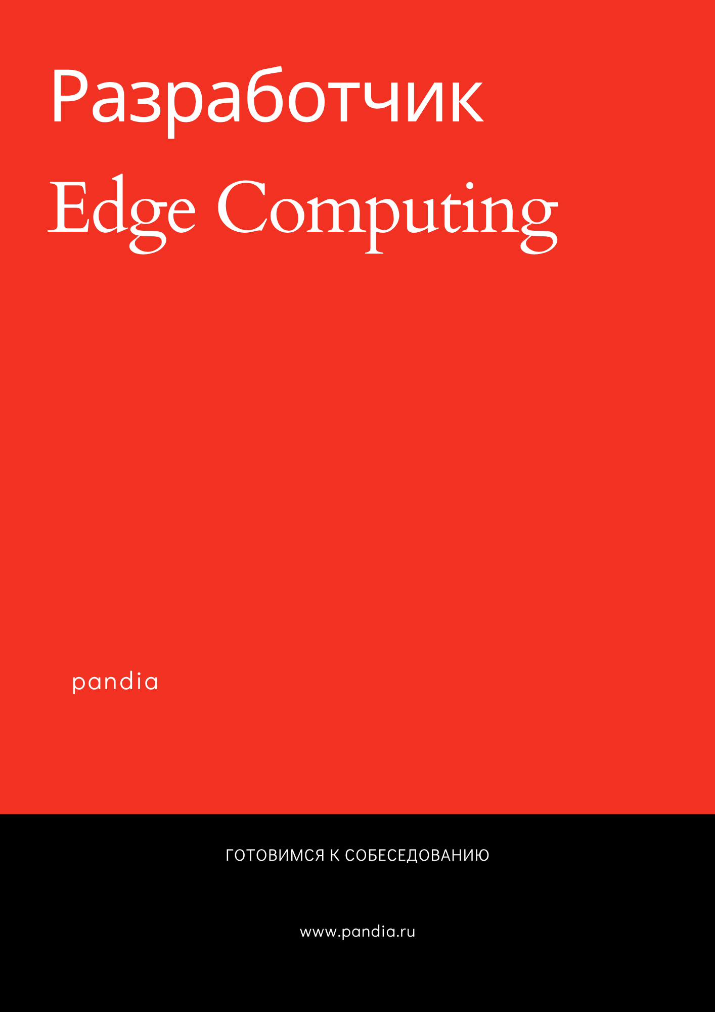 Разработчик Edge Computing